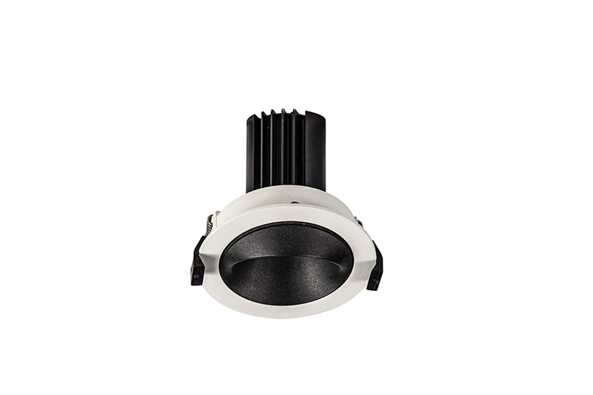Bonia 12 Powered by Tridonic 12W 1200lm 2700K 36° LED Engine,350mA White/Black 27° Angled Round Downlight , DRIVER NOT INC. 5yrs Warranty DM202431  Dlux Bonia 12